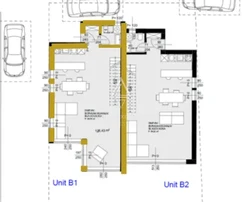 Karigador, Isztria: Új ikerház tengerre néző kilátással