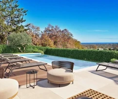 Attraktive neue Villa mit Pool und Meerblick, Istrien, Sveti Lovreč