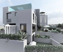 Luxusvilla mit Meerblick in Podstrana zu verkaufen in Kroatien