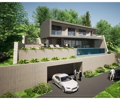 Istrie, Krasica – Villa exclusive avec piscine et vue imprenable à vendre