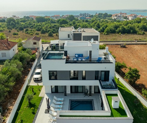 Modern villa in a great location near Zadar