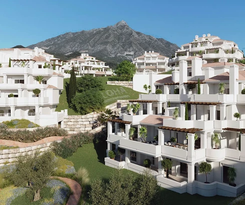 ID 285 / New apartments in Andalusian style in Marbella