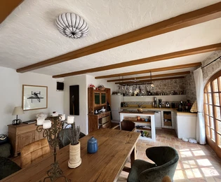 Poreč, Istria: Kamenné sídlo s bazénom a hosťovským domom