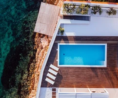 Villa frente al mar en Zadar