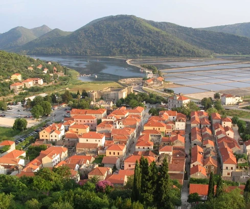 Kőből épült ház eladó Ston központjában Horvátországban