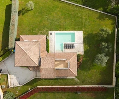 Istrie, Poreč: Rustikální kamenná vila s bazénem a zahradou