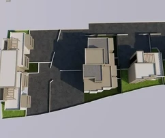 Trogir, appartement 2 chambres 53 m2, immeuble neuf, 1er étage, vue,