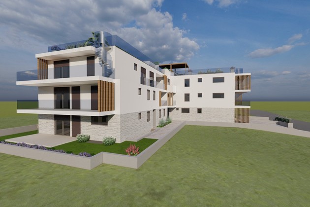 Appartement à vendre à Vodice à seulement 50 mètres de la plage