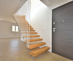 Vodice - appartamento S4 3 camere da letto + sala da pranzo, terrazza sul tetto con vista mare