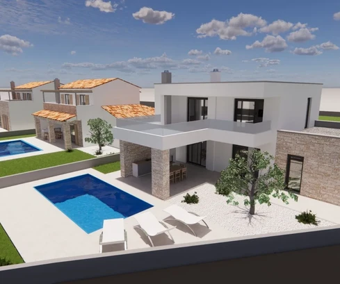Istria, Poreč - New construction home with pool