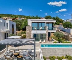 Crikvenica, villa di lusso, casa, 280 m², terreno 526 m², vista mare