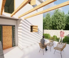 NOUVELLE VILLA RUSTIQUE AVEC JACUZZI ET JARDIN !