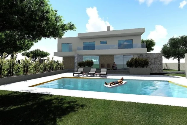 Maison neuve moderne avec piscine, Istrie, Svetvinčenat