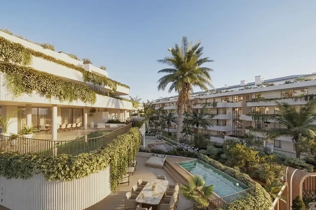 Nouveaux appartements de luxe à Marbella près de la plage