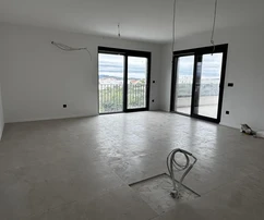 Vodice, S1, luxury four-room apartment with pool, garage and panoramic sea view