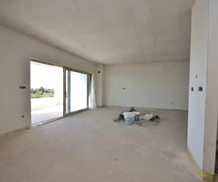 Vodice – Luxus S9-es apartman két hálószobával, lifttel, tengerre néző kilátással, második emelet