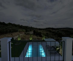 Vila s výhľadom na more na predaj v Bujach v Chorvátsku