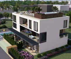 Négy szobás lakás eladó Sukošanban közvetlenül a tengerparton Horvátországban