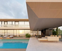 Villa de lujo con vistas al mar en venta en Kaštelir, Croacia