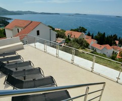 Vila s výhledem na moře poblíž Dubrovníku