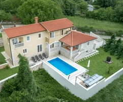 Tinjan, Istria: Spokojna willa z prywatnym basenem