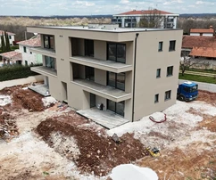 Istria, Poreč, luxury apartment with panoramic sea view and large terrace