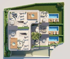 Apartamento de dos niveles con piscina en venta en Poreč, Croacia