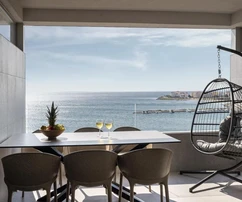 Pag, Povljana, appartamento con due camere da letto, prima fila sul mare, 72,56 m²