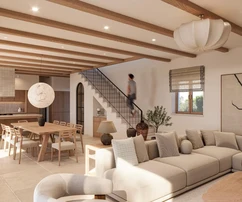 Modern villa for sale with panoramic views of Grožnjan in Croatia