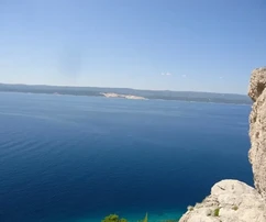 Lokva Rogoznica, działka budowlana nad morzem, otwarty widok