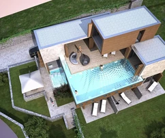 Tengerparti villa eladó Korčula szigetén Horvátországban