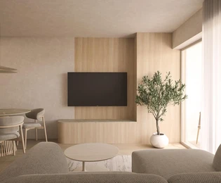 Istrien, Umag, Green Tower Residence, Zweizimmerwohnung mit Terrasse im 5. Stock