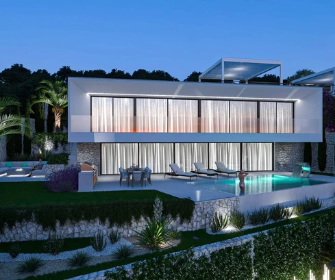 Luxusní vila s bazénem na prodej v okolí Dubrovníku v Chorvatsku