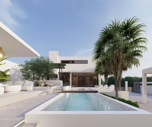 Rogoznica, villa avec piscine et vue sur la mer, 243,55 m²