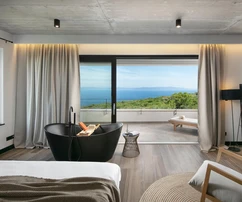 Villa moderna con piscina in vendita a Labin in Croazia