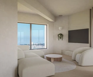 Istria, Umag - Residenza Green Tower, appartamento trilocale con terrazza al 4° piano