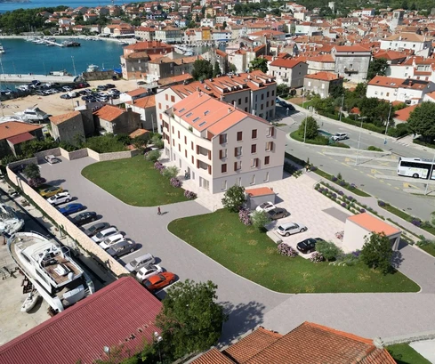 Град Црес, Центр, двухкомнатная квартира в отличном месте, НОВОСТРОЙКА