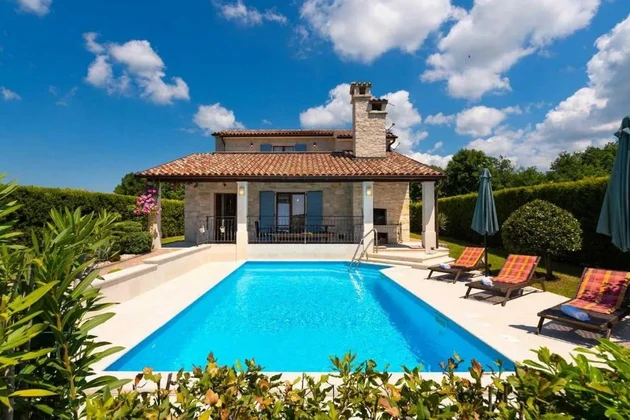 Istrien, Tinjan: Landhaus mit privatem pool