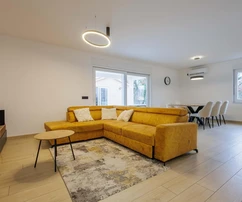 Istria, Labin, modern villa and large building plot