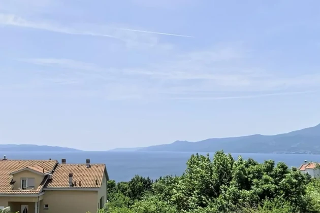 Marceljeva Draga, apartamento con gran jardín y vista al mar