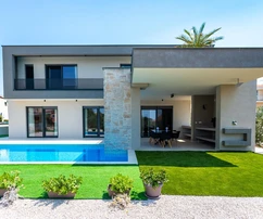 Brodarica, moderne Villa mit Swimmingpool, 283,62 m²