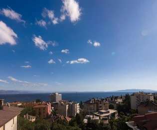 Prostorný byt na prodej ve vile v Opatiji v Chorvatsku