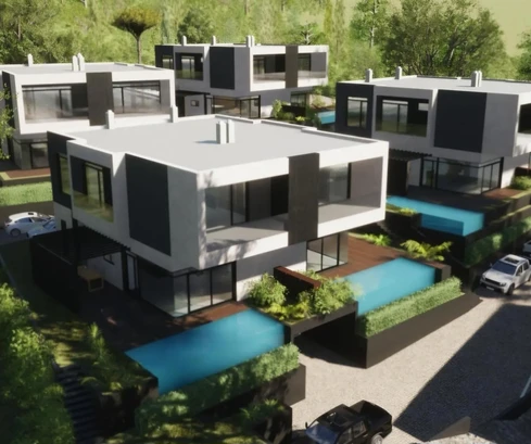 Dvougenerační dům s bazénem na prodej v Kostreně v Chorvatsku