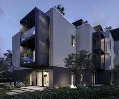 Hvar, Vrboska, Dreizimmerwohnung in einem Neubau mit einer Netto-Nutzfläche von 104 m²