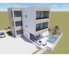 Vodice, VORVERKAUF, NEUBAU - S1 Erdgeschoss mit Garten und Pool