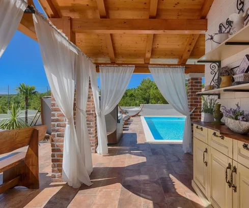 Villa di lusso con campo da tennis - Novigrad, contea di Zara