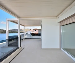 Primošten, Šparadići - Penthouse B4 s výhledem na moře, 5 m od pláže