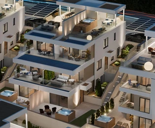 Penthouse na prodaju s pogledom na more Trogir