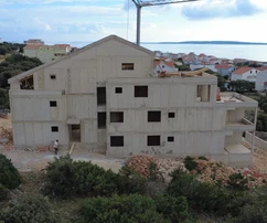 Byt s výhľadom na more, 3 izby, Mandre, 52 m², novostavba