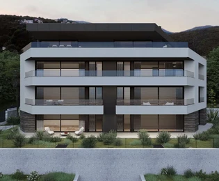 Penthouse s panoramatickými terasami na prodej v Opatiji v Chorvatsku